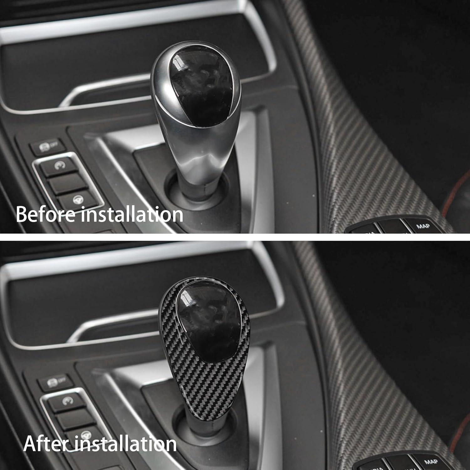 Cubierta Pomo de Cambio Fibra de Carbono BLAKAYA para BMW