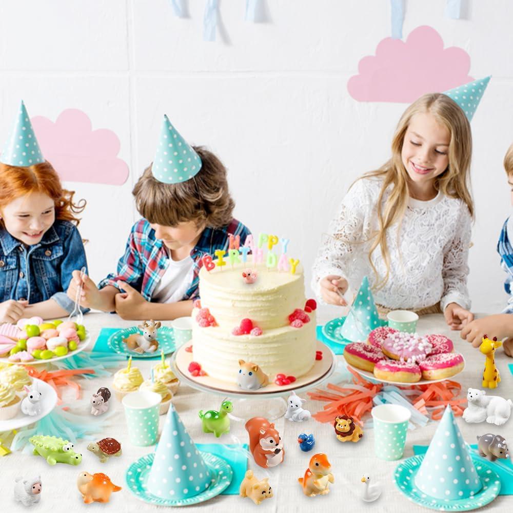 40 Figuras de Animales Miniatura DIYDEC para Jardín y Manualidades