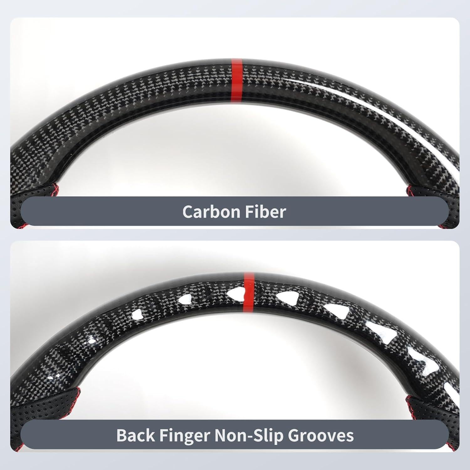 Volante D JIANGGAI de Fibra de Carbono para Chevrolet Camaro 2012-2015