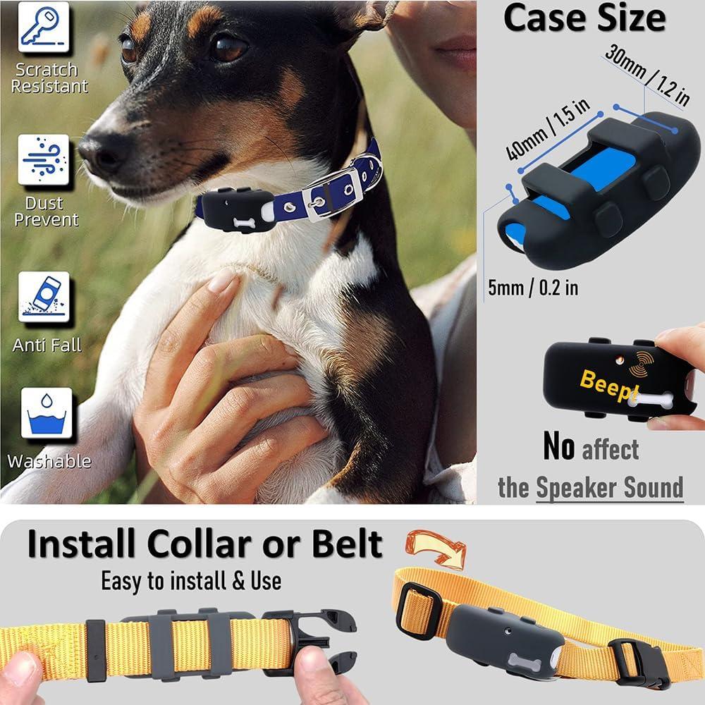 Paquete de 2 Fundas de Silicona Yotommi para GPS Tractive