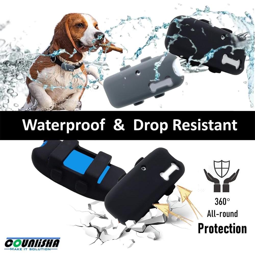 Paquete de 2 Fundas de Silicona Yotommi para GPS Tractive