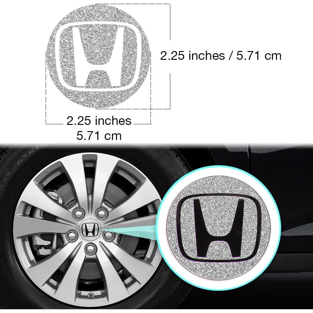 Calcomanías de Tapa Central IPG para Civic Accord CRV 4 Unidades