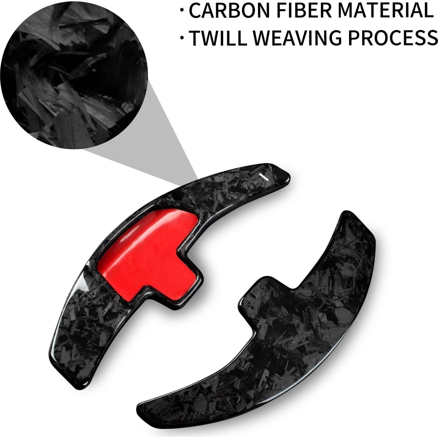 Extensión Cambiador de Paletas T-carbon Fibra de Carbono Mercedes