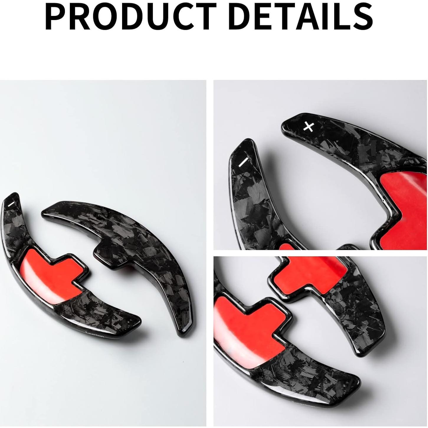 Extensión Cambiador de Paletas T-carbon Fibra de Carbono Mercedes