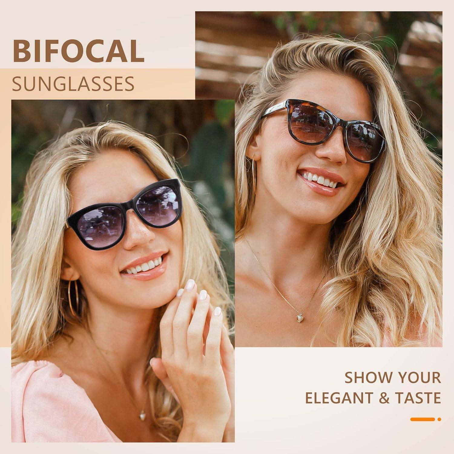 Gafas de Sol Bifocales EASY READ para Mujeres UV400 1.75