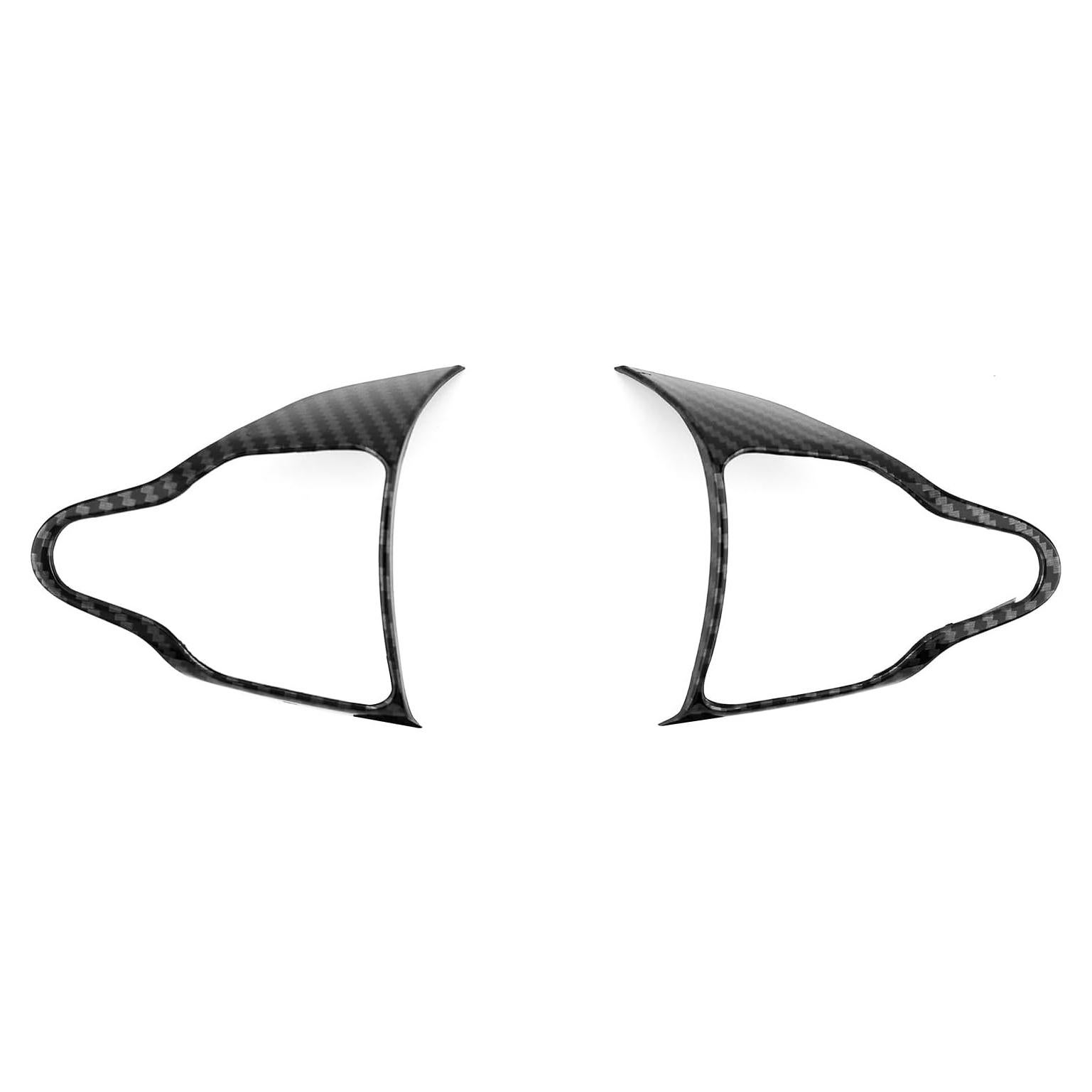 Cubierta de Botón de Control Volante JUIVEEL Fibra Carbono