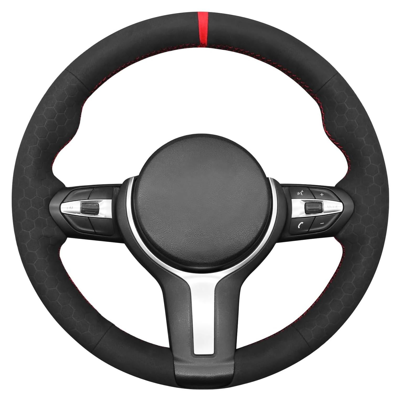 Cubierta de Volante MEWANT para BMW M Sport F22 F30 F32 2014-2019