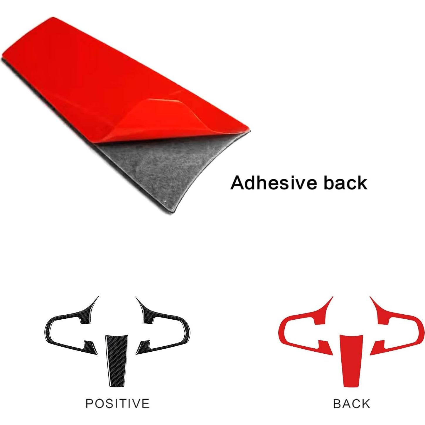 Panel Decorativo Botones Volante BMW X3 G01 G08 BLAKAYA 3PCS