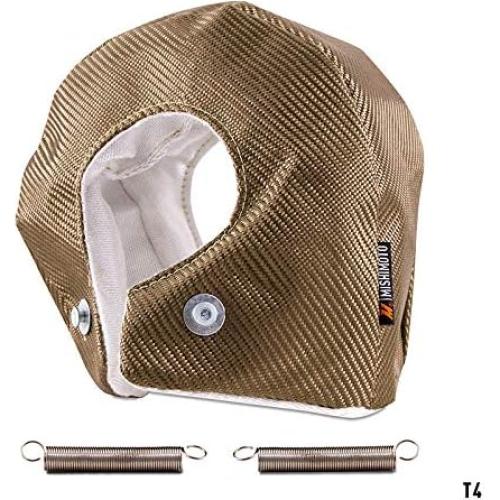 Manta Turbo de Titanio Mishimoto T4 - Protección Calor 1260°C