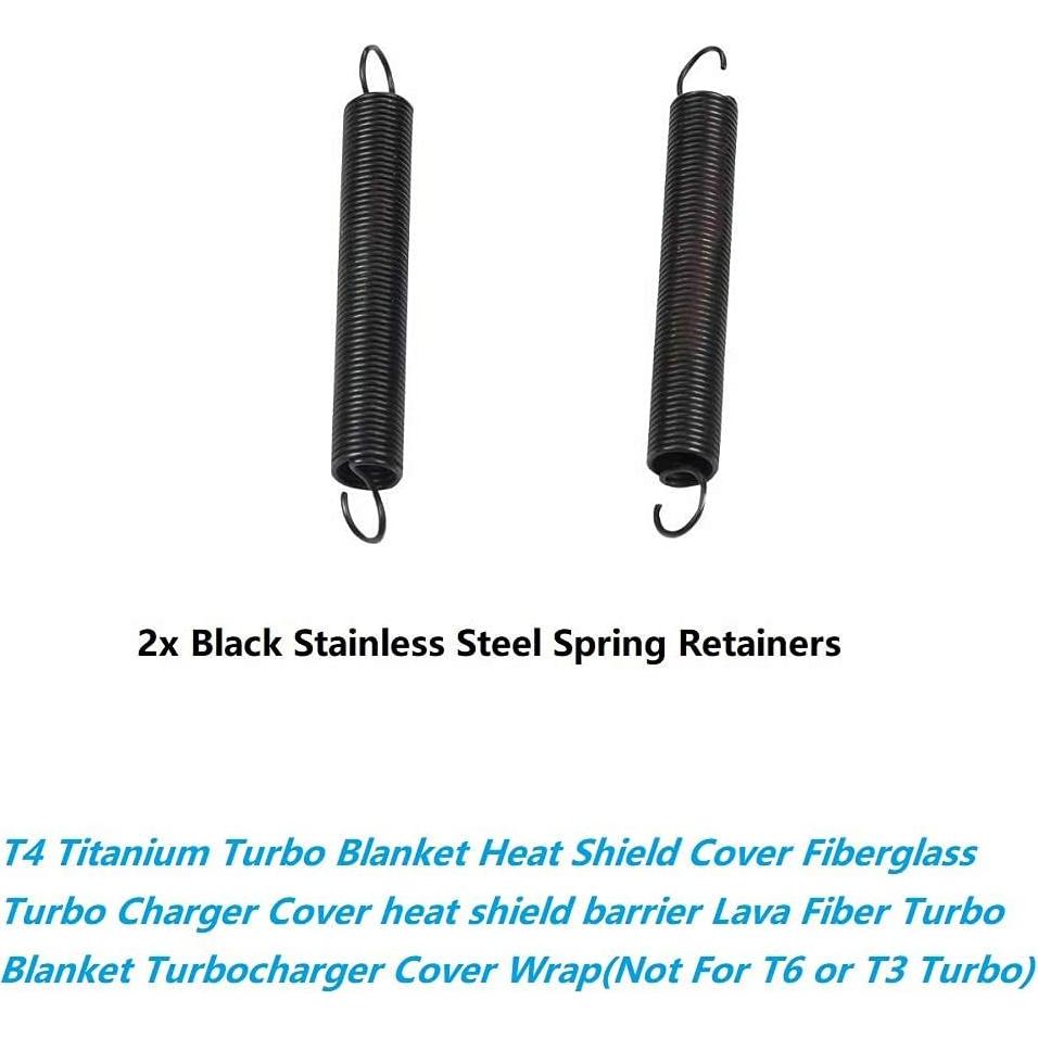 Cobertor de Calor T4 Titanio CALU LUKY para Turbo GT40 GT42 GT45