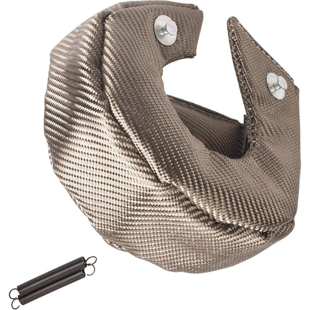 Cobertor de Calor T4 Titanio CALU LUKY para Turbo GT40 GT42 GT45