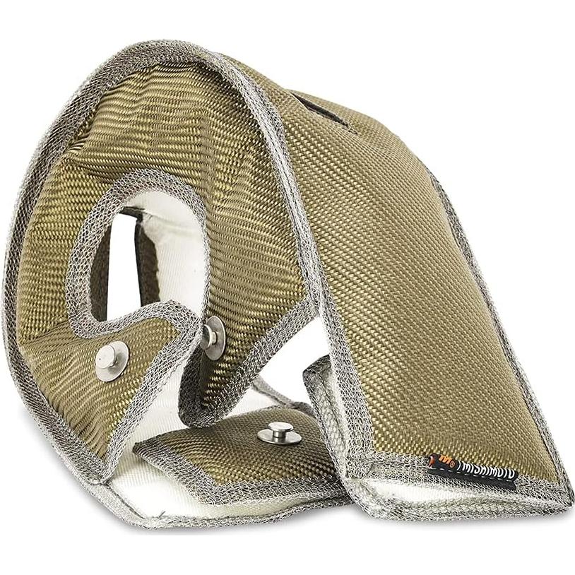 Manta Térmica de Titanio Mishimoto para Turbo Chevrolet/GMC 6.6L Duramax