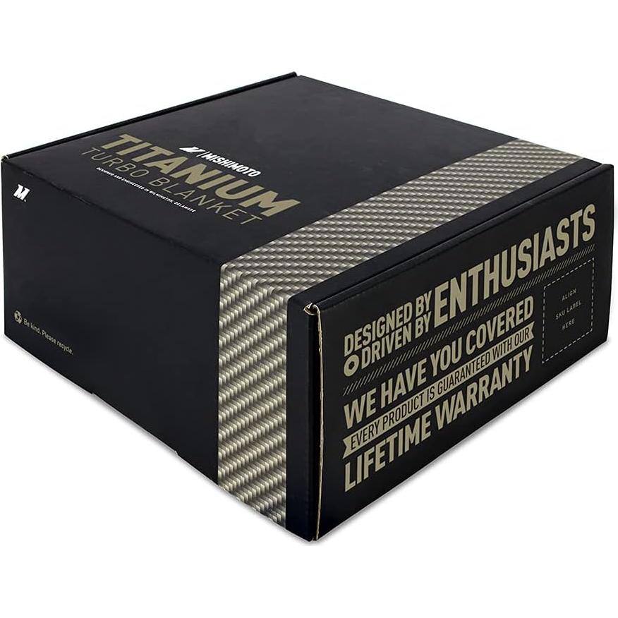 Manta Térmica de Titanio Mishimoto para Turbo Chevrolet/GMC 6.6L Duramax