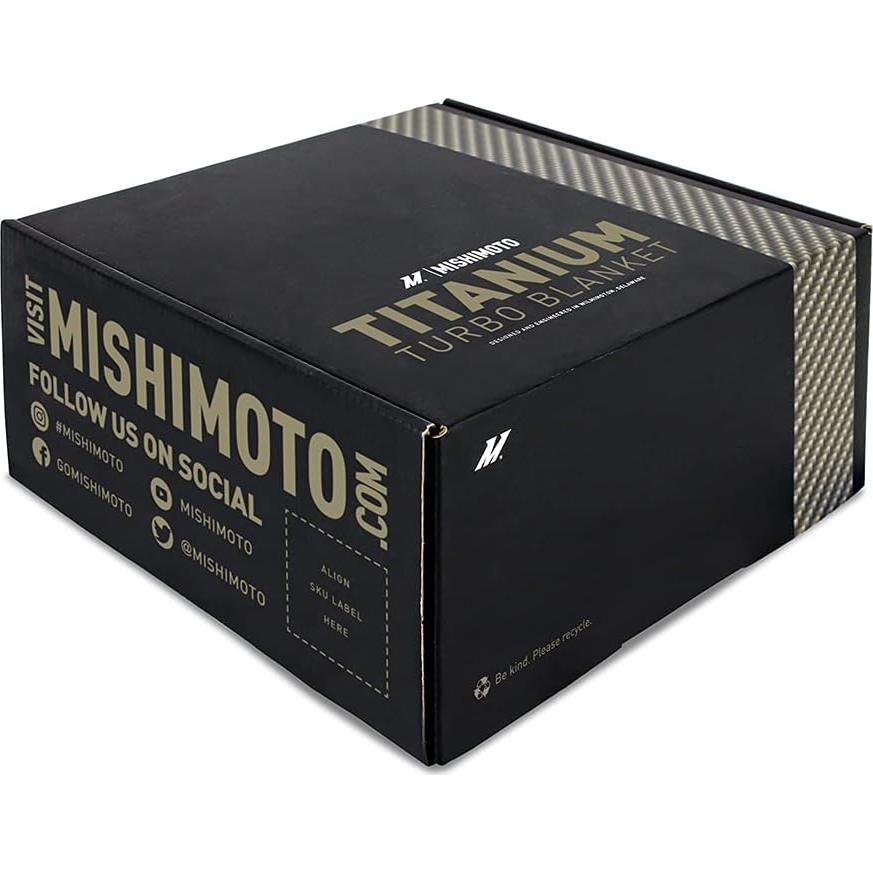 Manta Térmica de Titanio Mishimoto para Turbo Chevrolet/GMC 6.6L Duramax