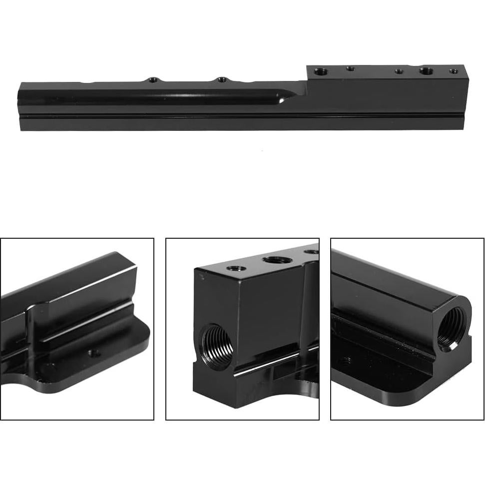 Kit de riel de combustible Endxedo B-Series con medidor