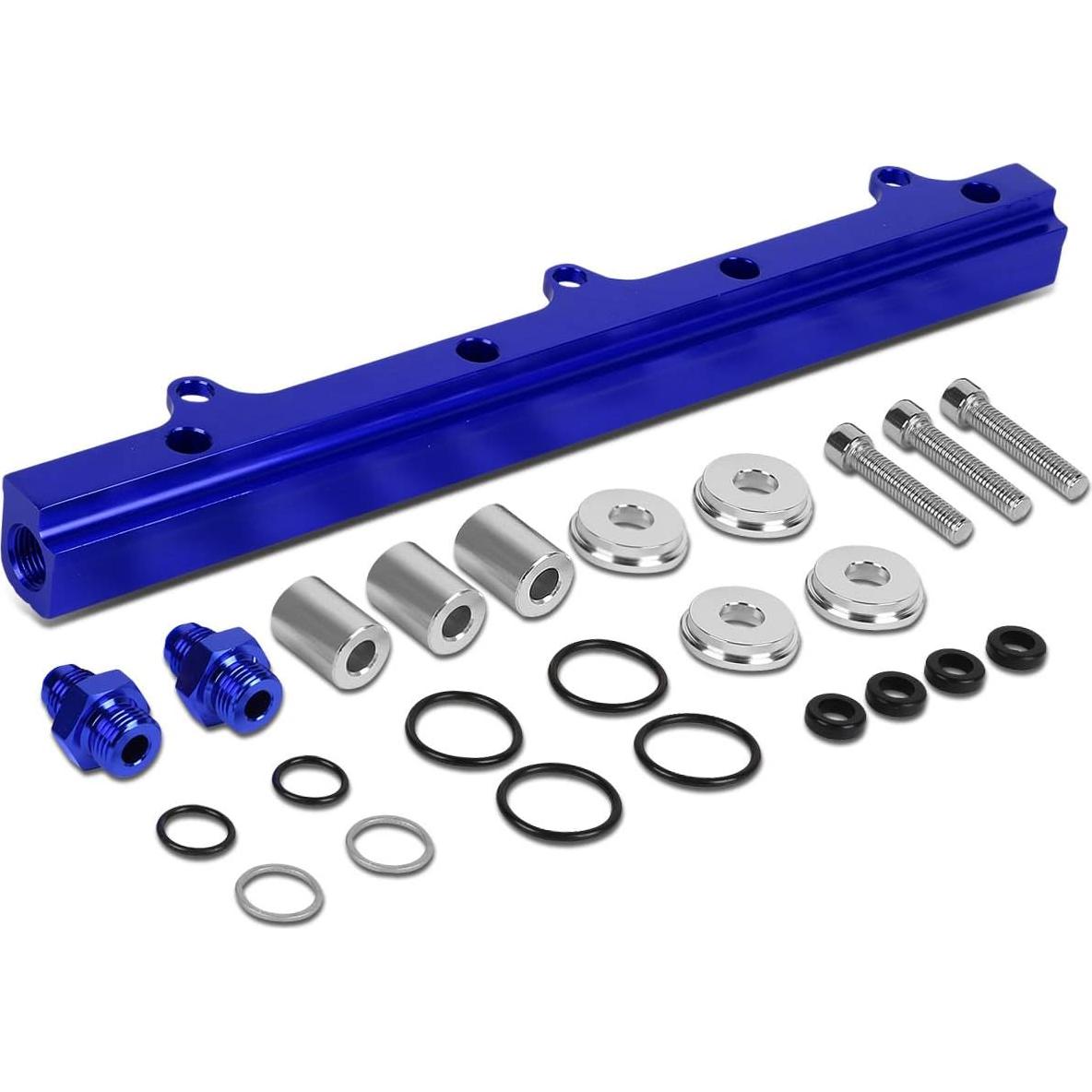 Riel de Inyectores de Combustible DNA Motoring FRK-B16-BL