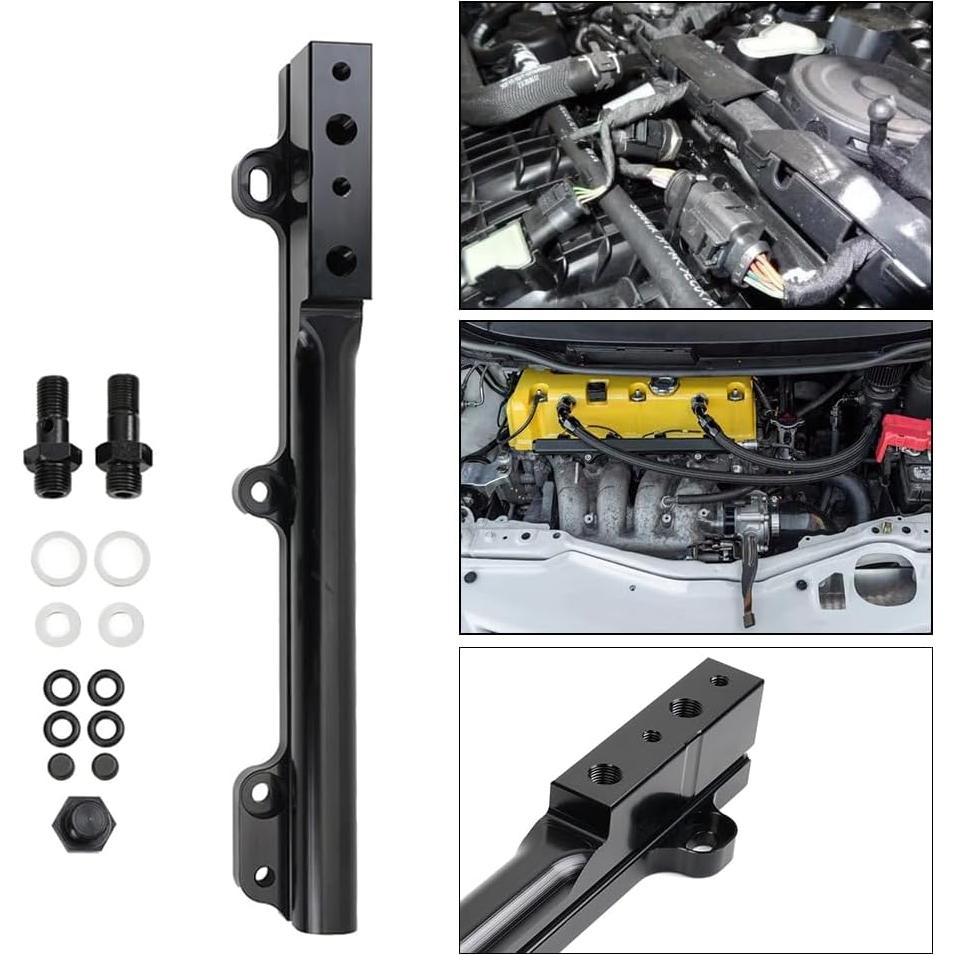 Kit de riel de combustible BARTOO D Series 1.27 cm aluminio