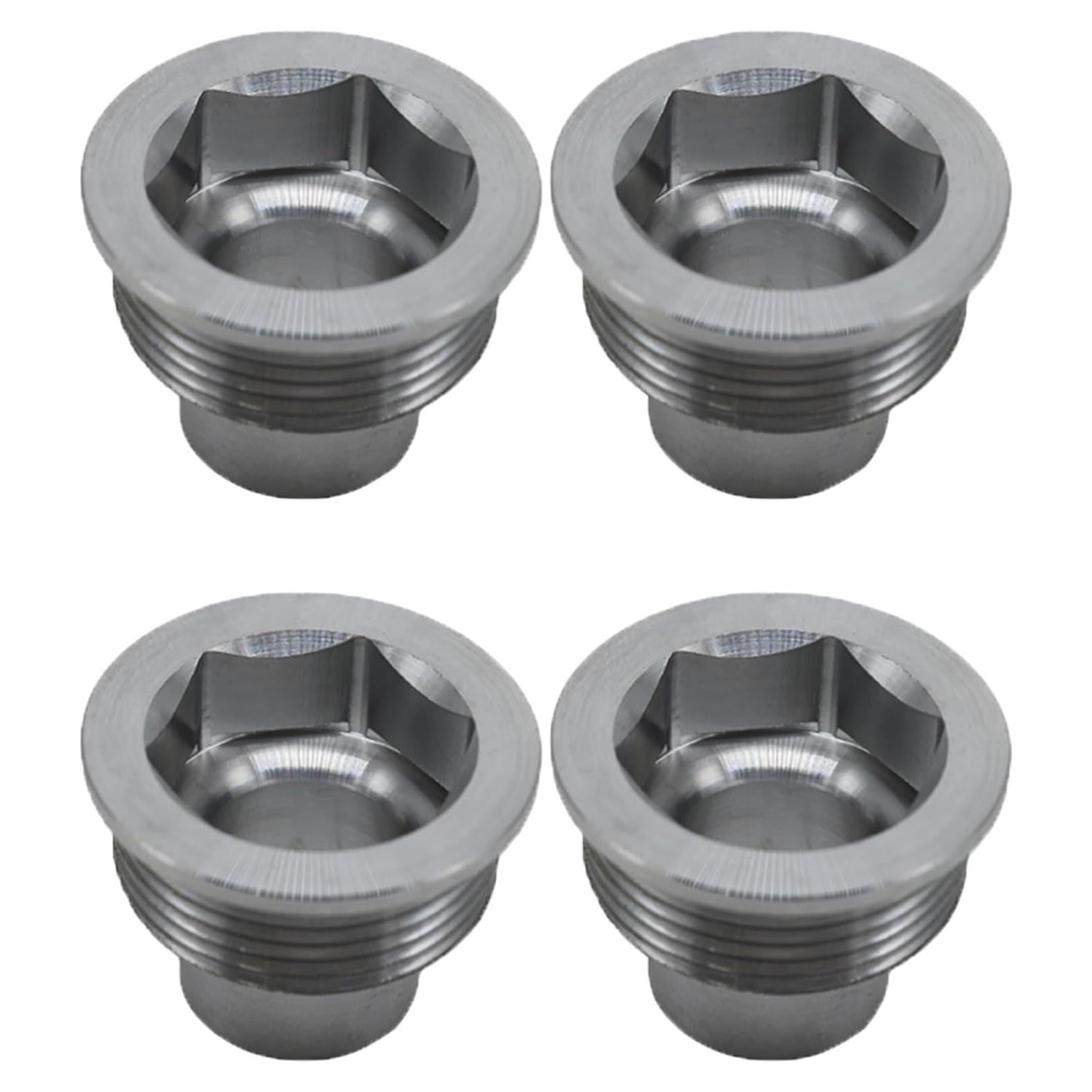 4 Inserciones de Inyector de Combustible Aluminio HOMEWITHU 1.8T