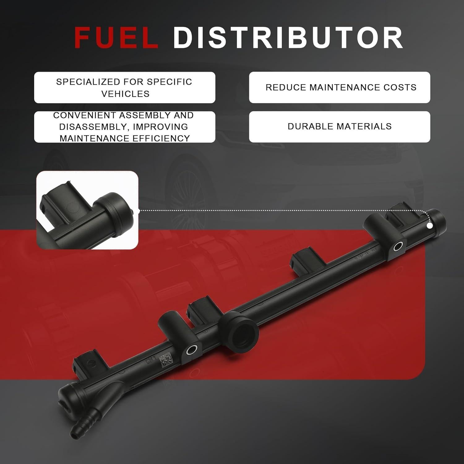 Riel de Combustible Yiklwwy 06K133681C para Audi y VW