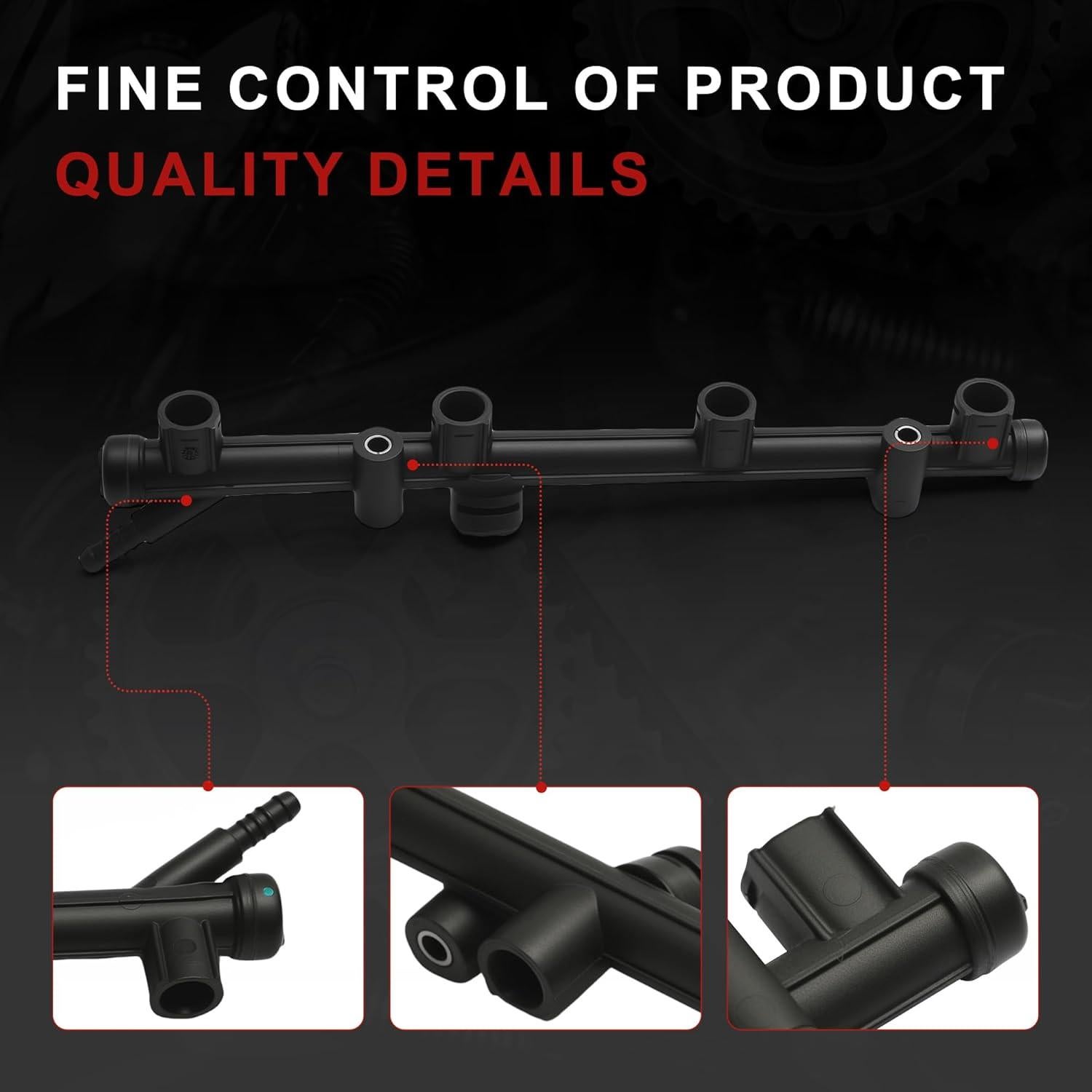 Riel de Combustible Yiklwwy 06K133681C para Audi y VW