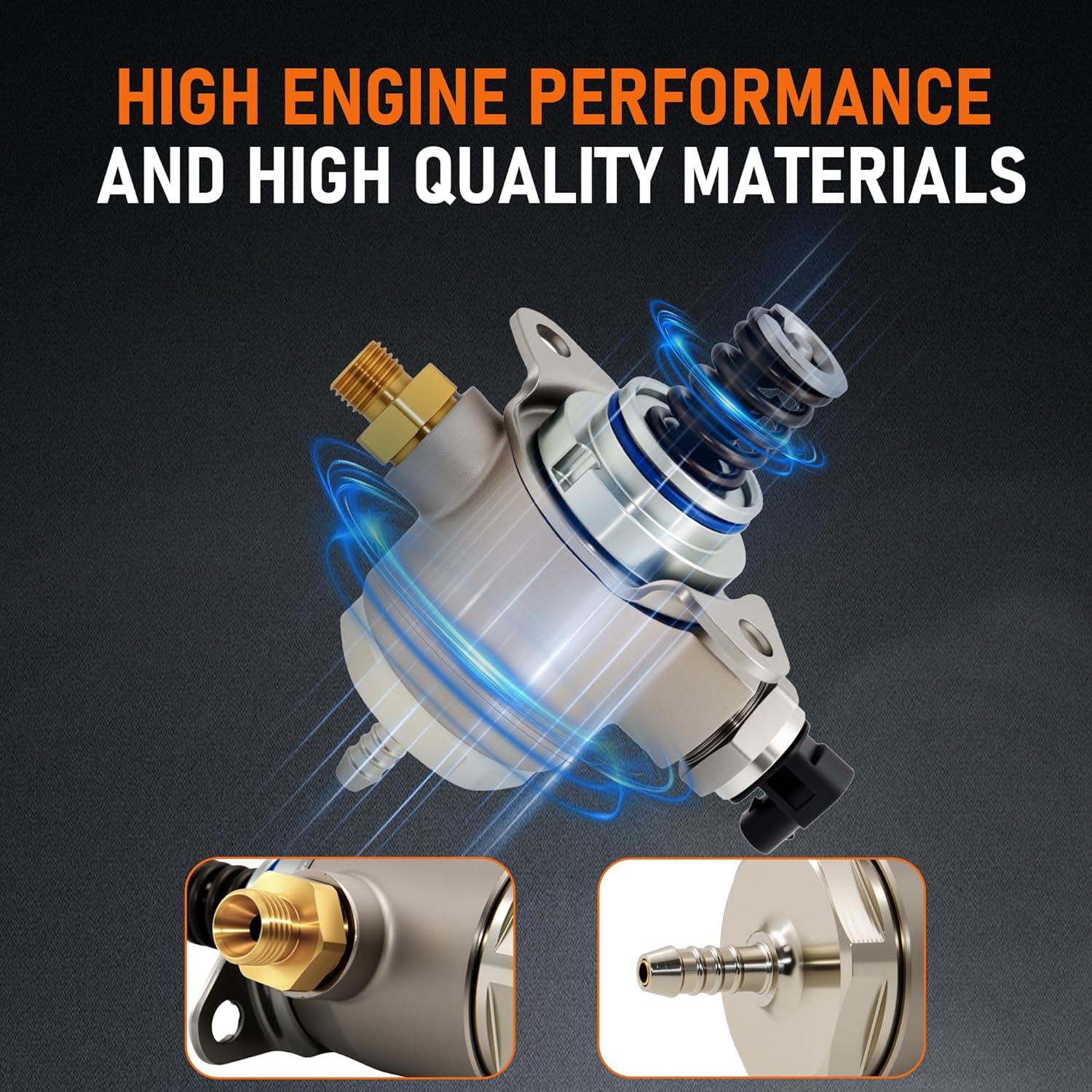 Bomba de Combustible Alta Presión BasaltAuto GDP602 para Audi