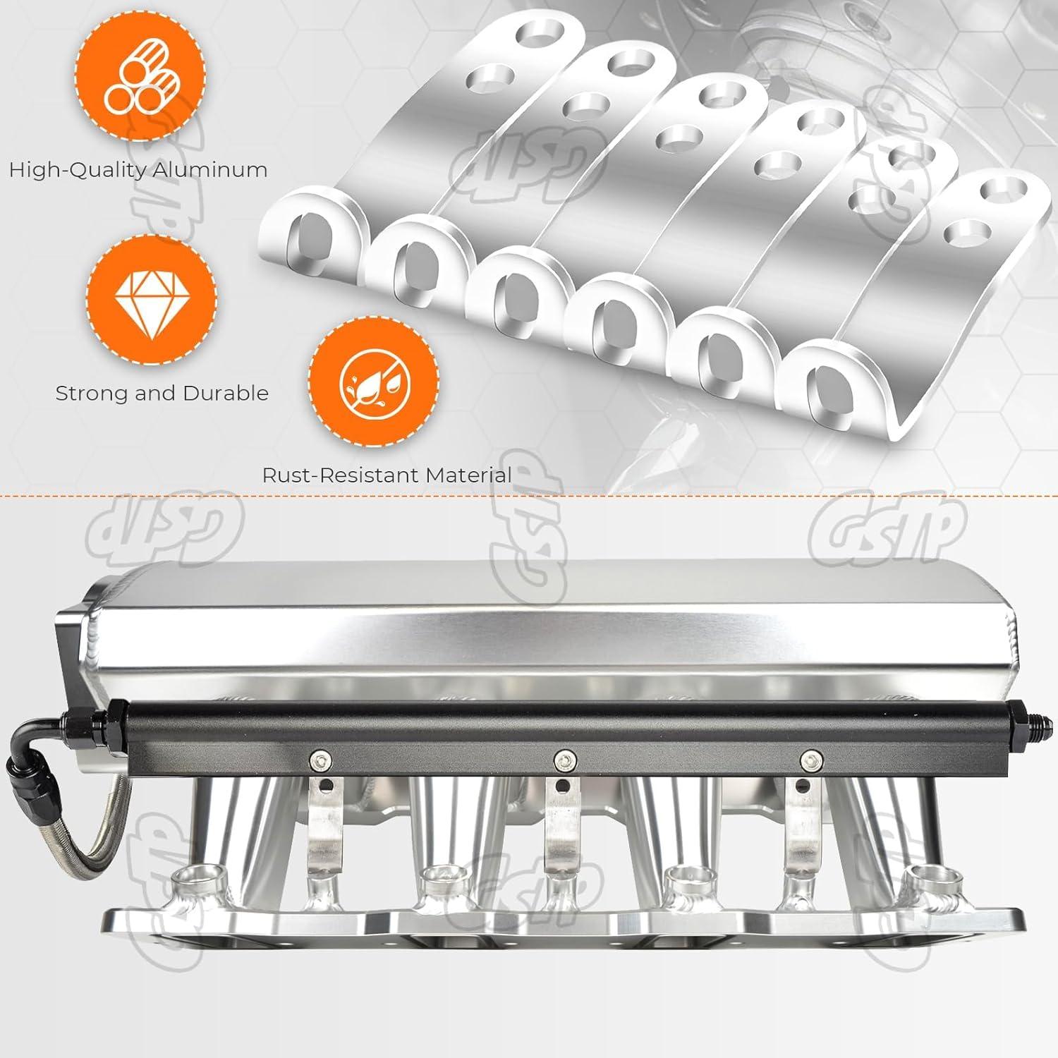 Soportes de riel de combustible GSTP para LS1 LS2 LS6 - Aluminio