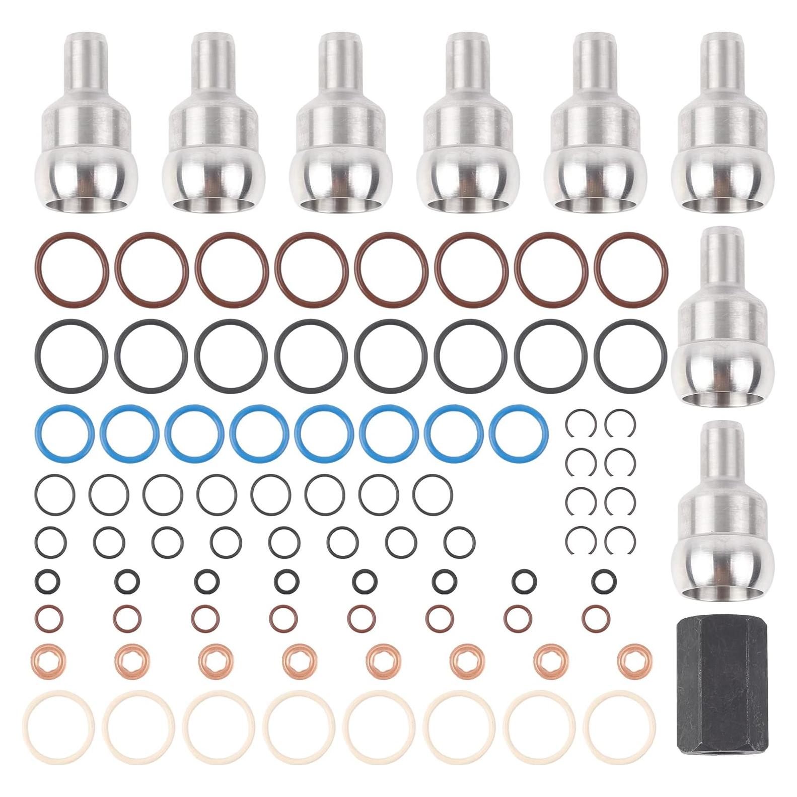 Kit de Sellos de Inyectores O-Ring Dasbecan para Ford 6.0L 2003-2010