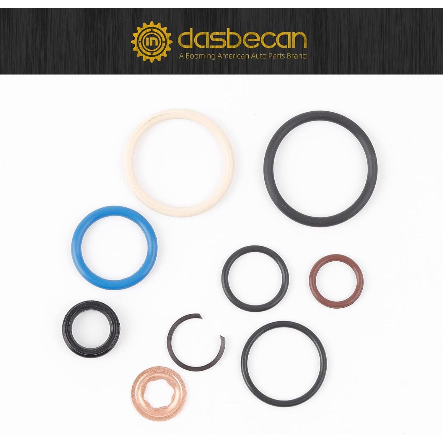 Kit de Sellos de Inyectores O-Ring Dasbecan para Ford 6.0L 2003-2010