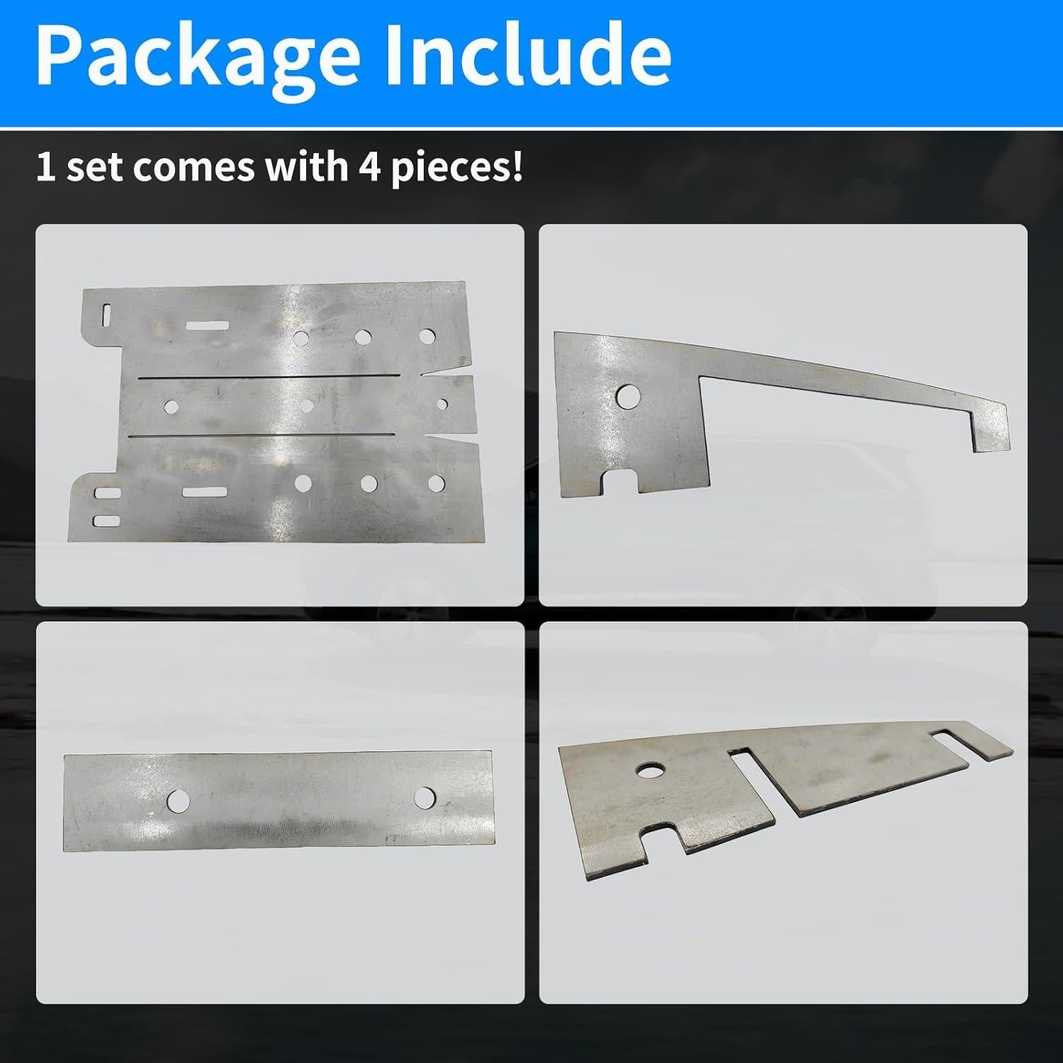 Kit de reparación de óxido riel marco cama corta RoloTippi