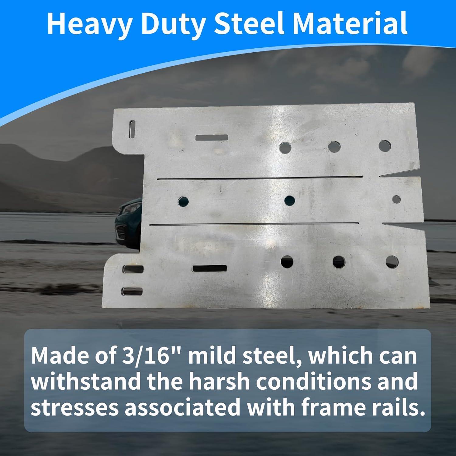 Kit de reparación de óxido riel marco cama corta RoloTippi