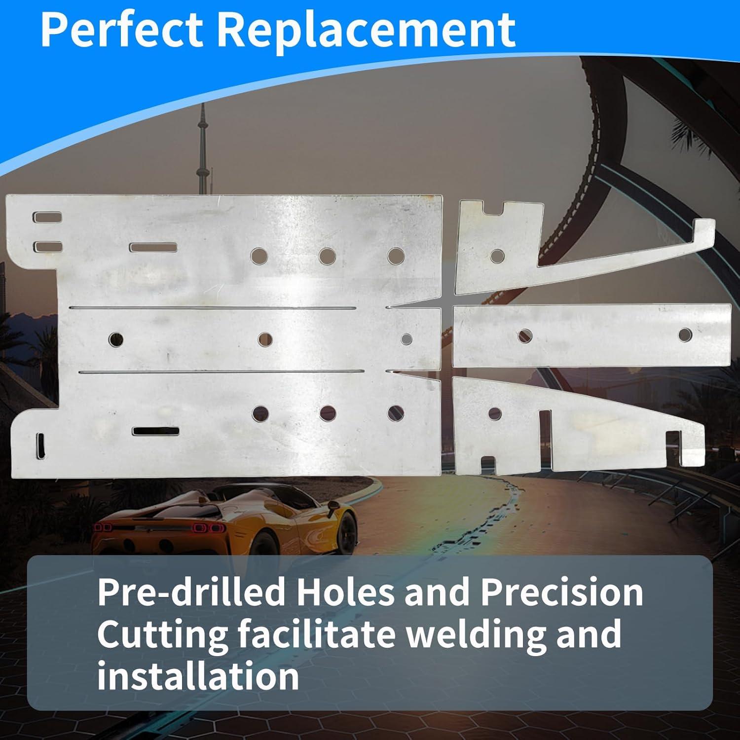 Kit de reparación de óxido riel marco cama corta RoloTippi