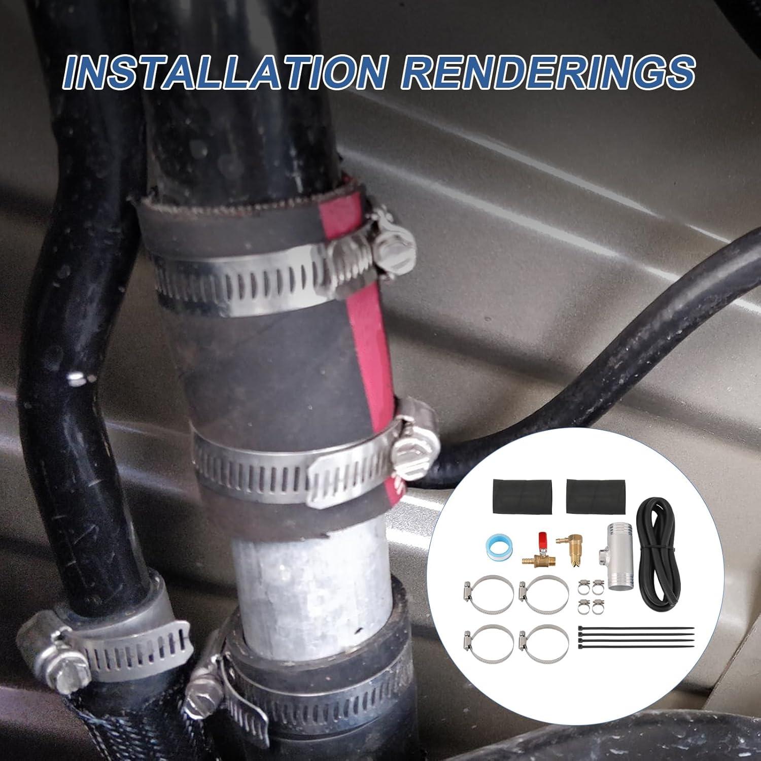 Kit de Instalación Tanque Combustible Auxiliar Diésel RALZAOTO 11408