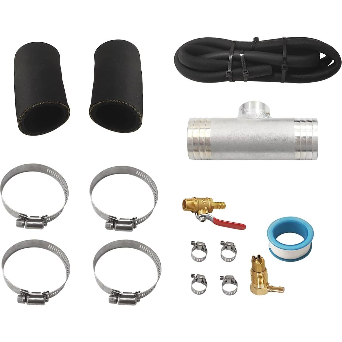 Kit de Instalación Tanque Combustible Auxiliar LVOUP 11408 Plata