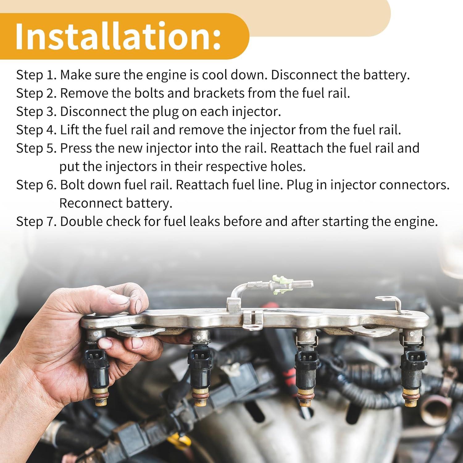 Inyector de Combustible RATCHROLL 13537546245 para BMW 2001-2006