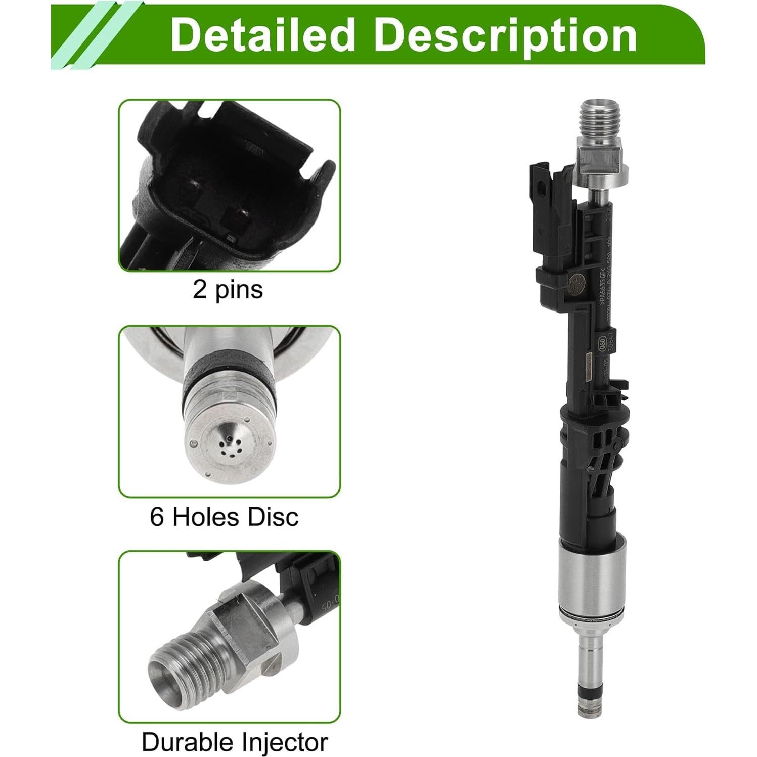 Inyector de Combustible HOPESPANNER 13647597870 para BMW 3.0