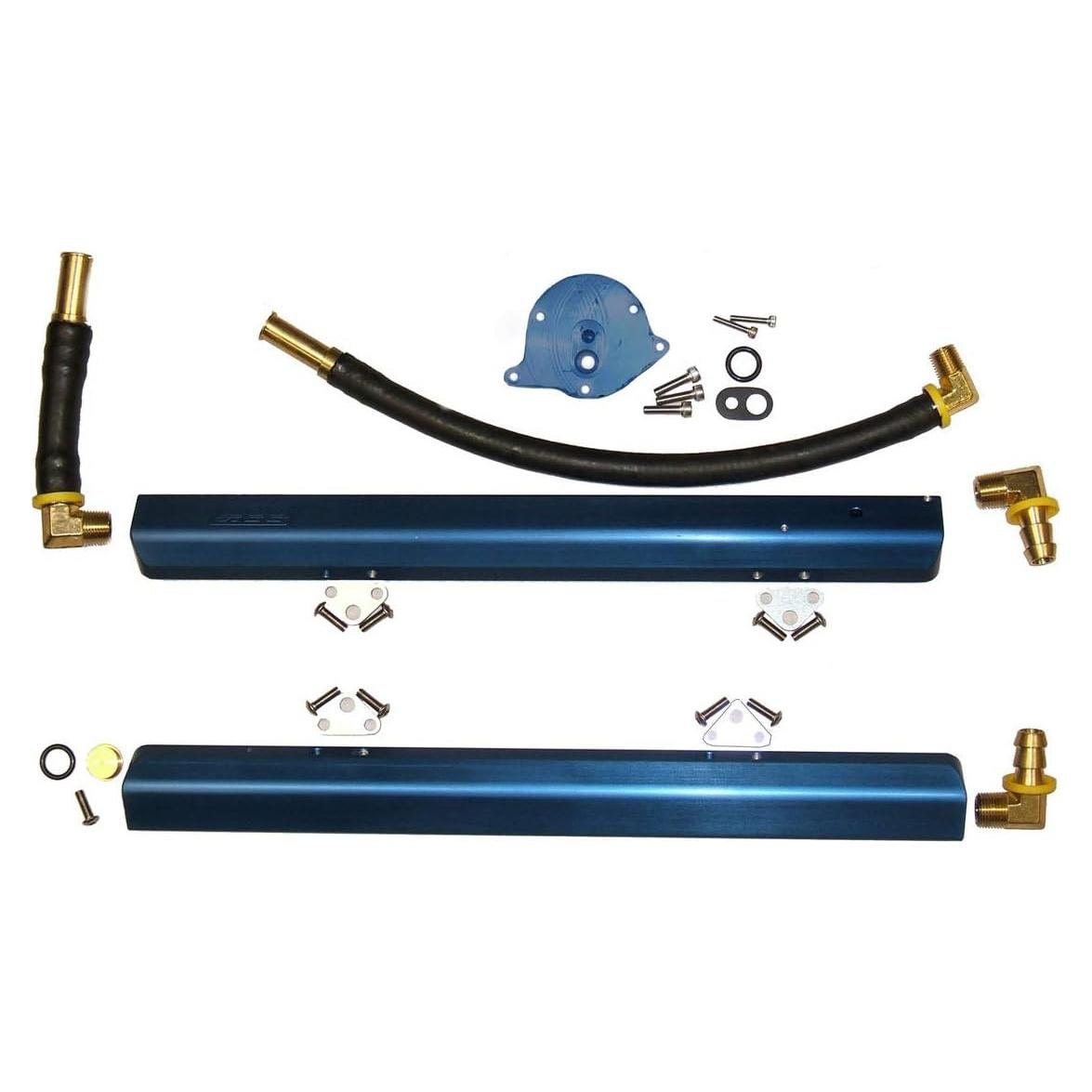 Kit de Riel de Combustible BBK 5010 Aluminio Alto Flujo Ford 5.0L