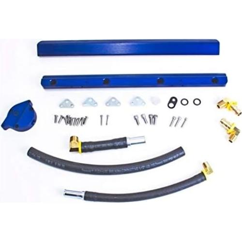 Kit de Riel de Combustible BBK 5010 Aluminio Alto Flujo Ford 5.0L