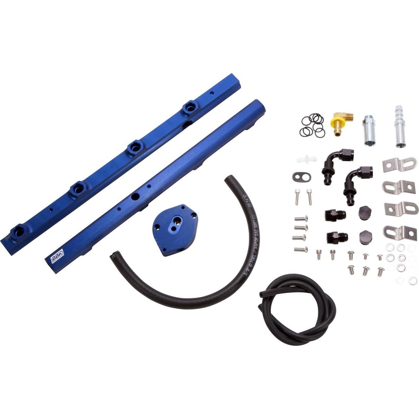 Kit de Riel de Combustible BBK 5015 Aluminio Alto Flujo Ford Mustang