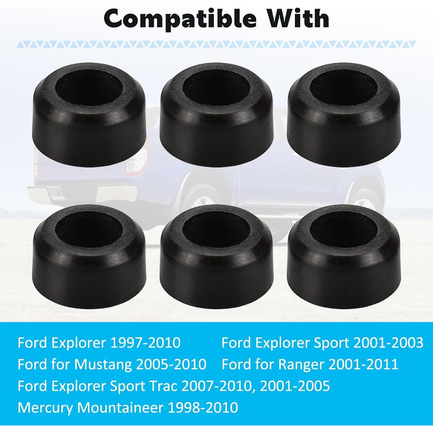 Kit Adaptador Sello Inyector Combustible TERUIPE 6 pcs