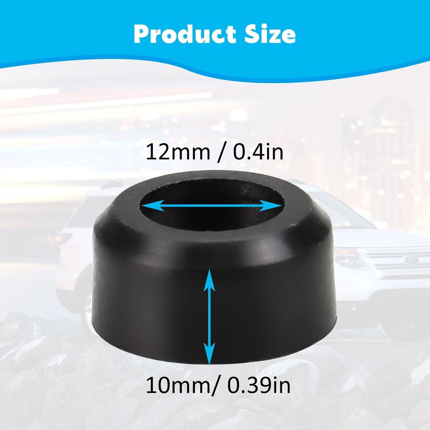 Kit Adaptador Sello Inyector Combustible TERUIPE 6 pcs