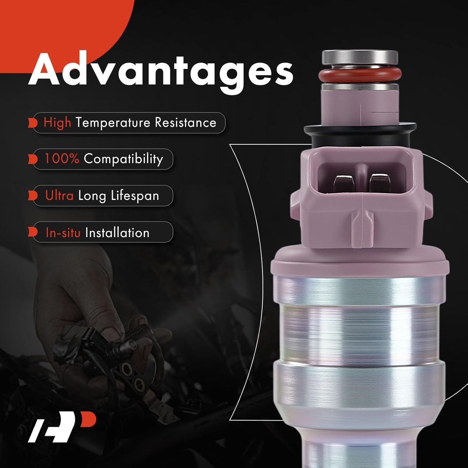 Inyectores de Combustible A-Premium para Mitsubishi Lancer 2.0L