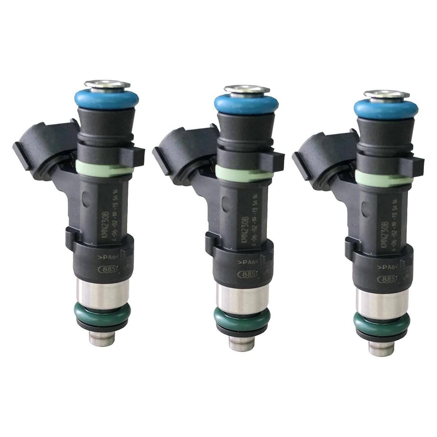 Juego de 3 inyectores de combustible GzYcsFocusqp 10 agujeros