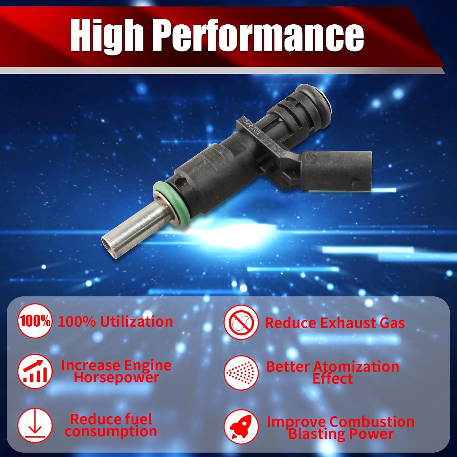Juego de 6 Inyectores de Combustible MACAX FJ840 para Mercedes-Benz