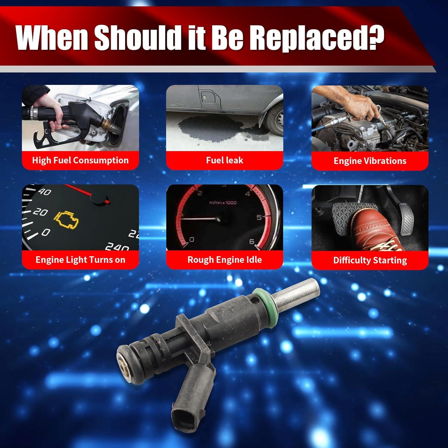 Juego de 6 Inyectores de Combustible MACAX FJ840 para Mercedes-Benz