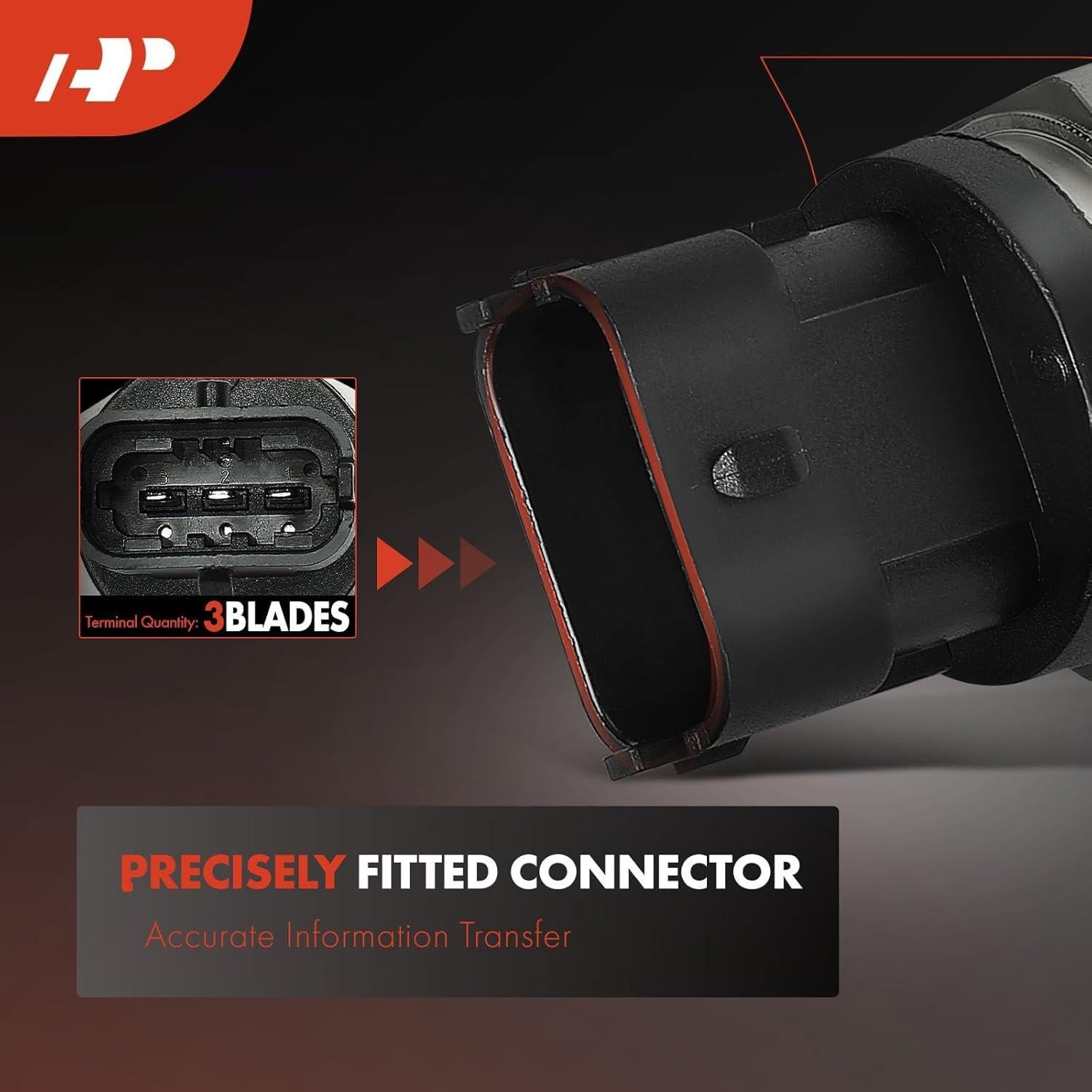 Sensor de presión combustible A-Premium 3 pines para Mercedes-Benz y Renault