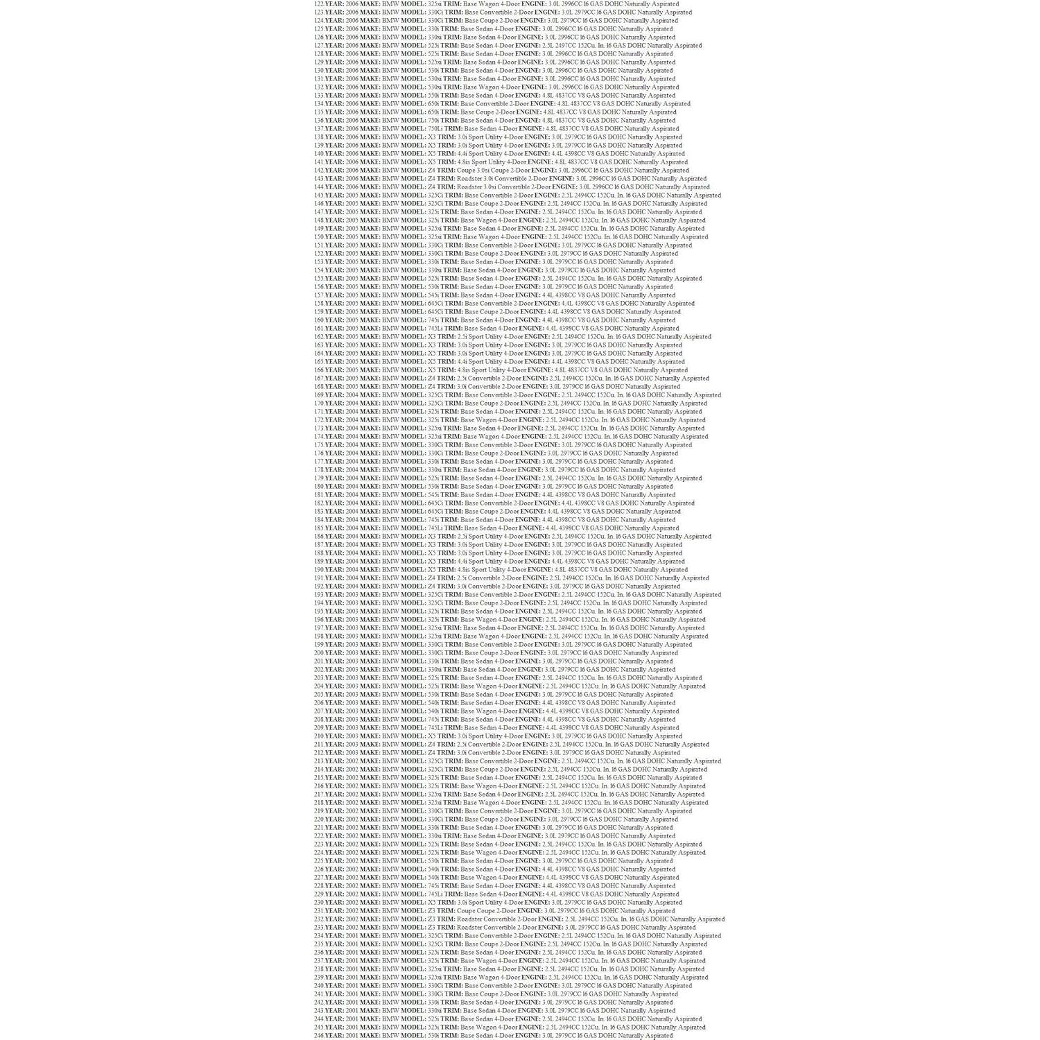 O-ring de riel de combustible BMW OEM 13641437487