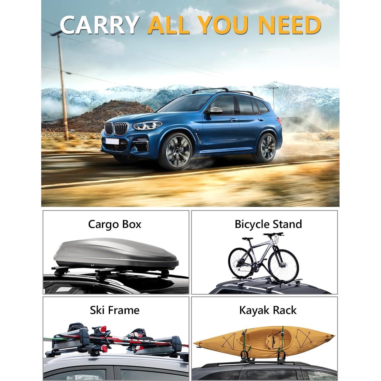 Barras Transversales de Techo Tuyoung para BMW X3 G01 2018-2025