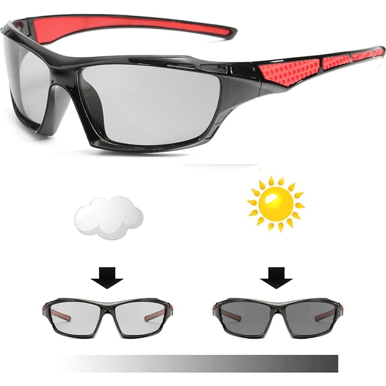 Gafas de lectura bifocales fotoquímicas Unisex +3.5 Aumento