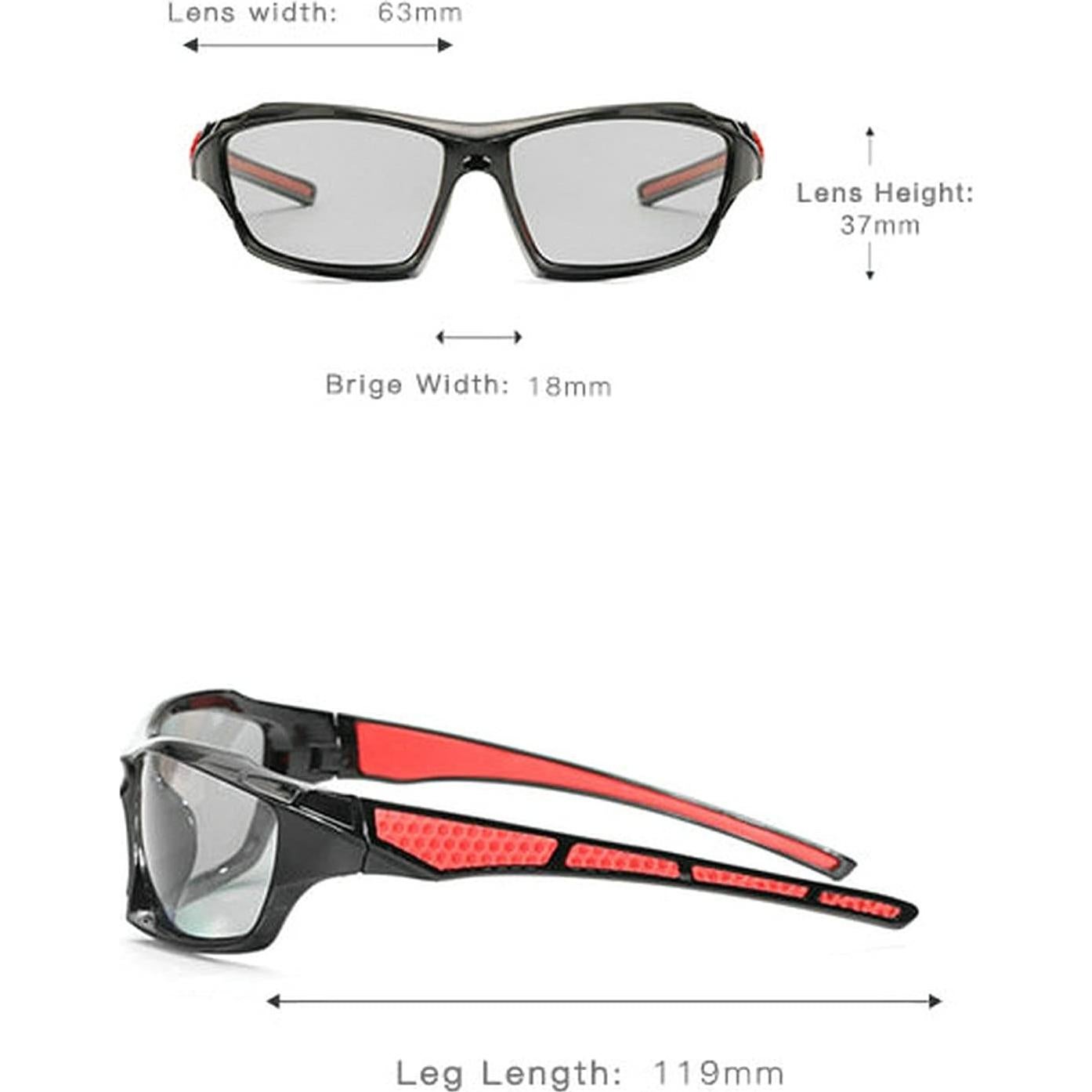 Gafas de lectura bifocales fotoquímicas Unisex +2.0 Aumento