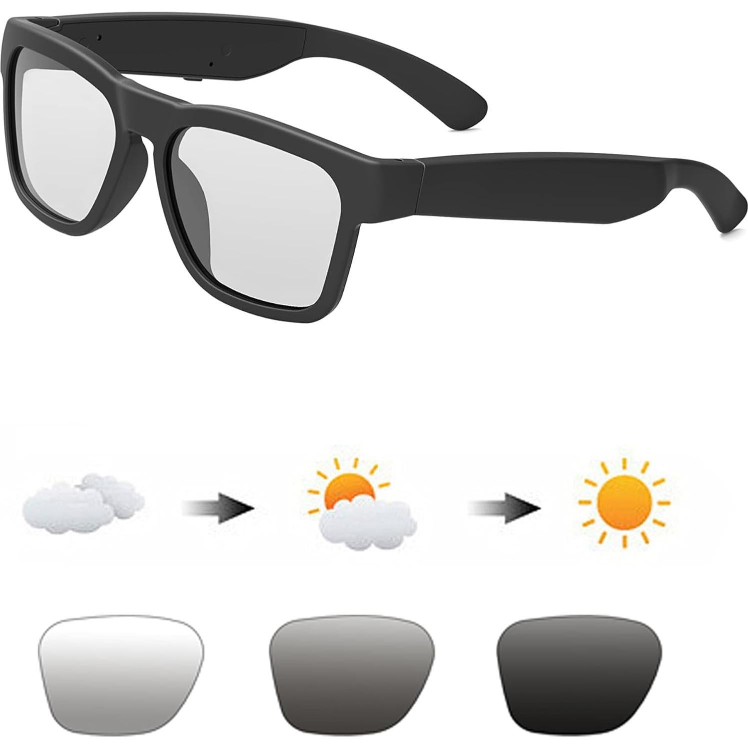 Gafas Inteligentes OhO A8 Pro con Altavoz Bluetooth y Control por Voz